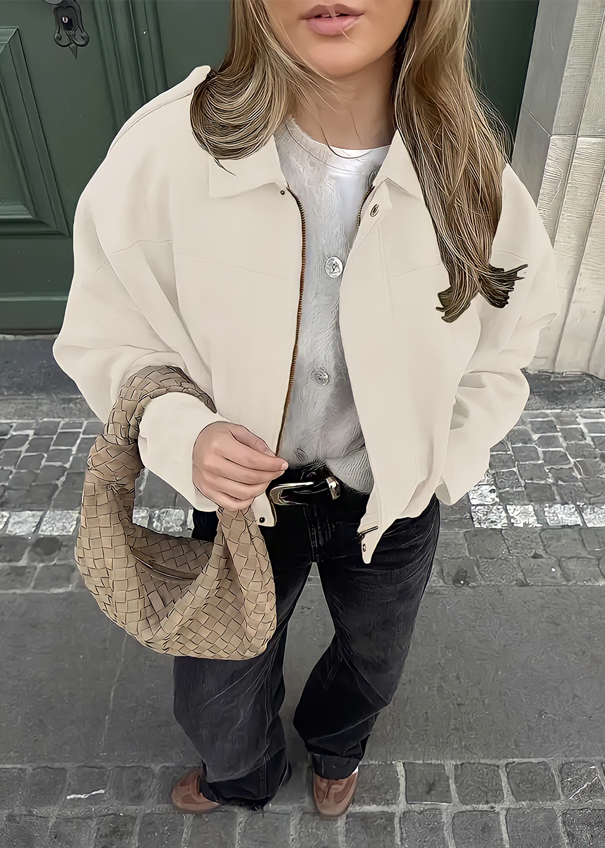 Molinne | Suede Jacke in Oversize Fit