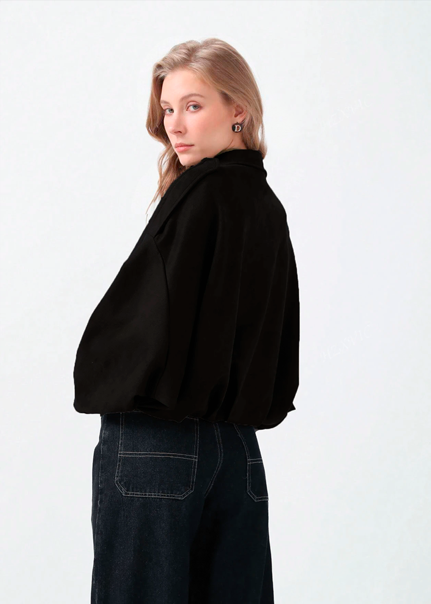 Molinne | Suede Jacke in Oversize Fit
