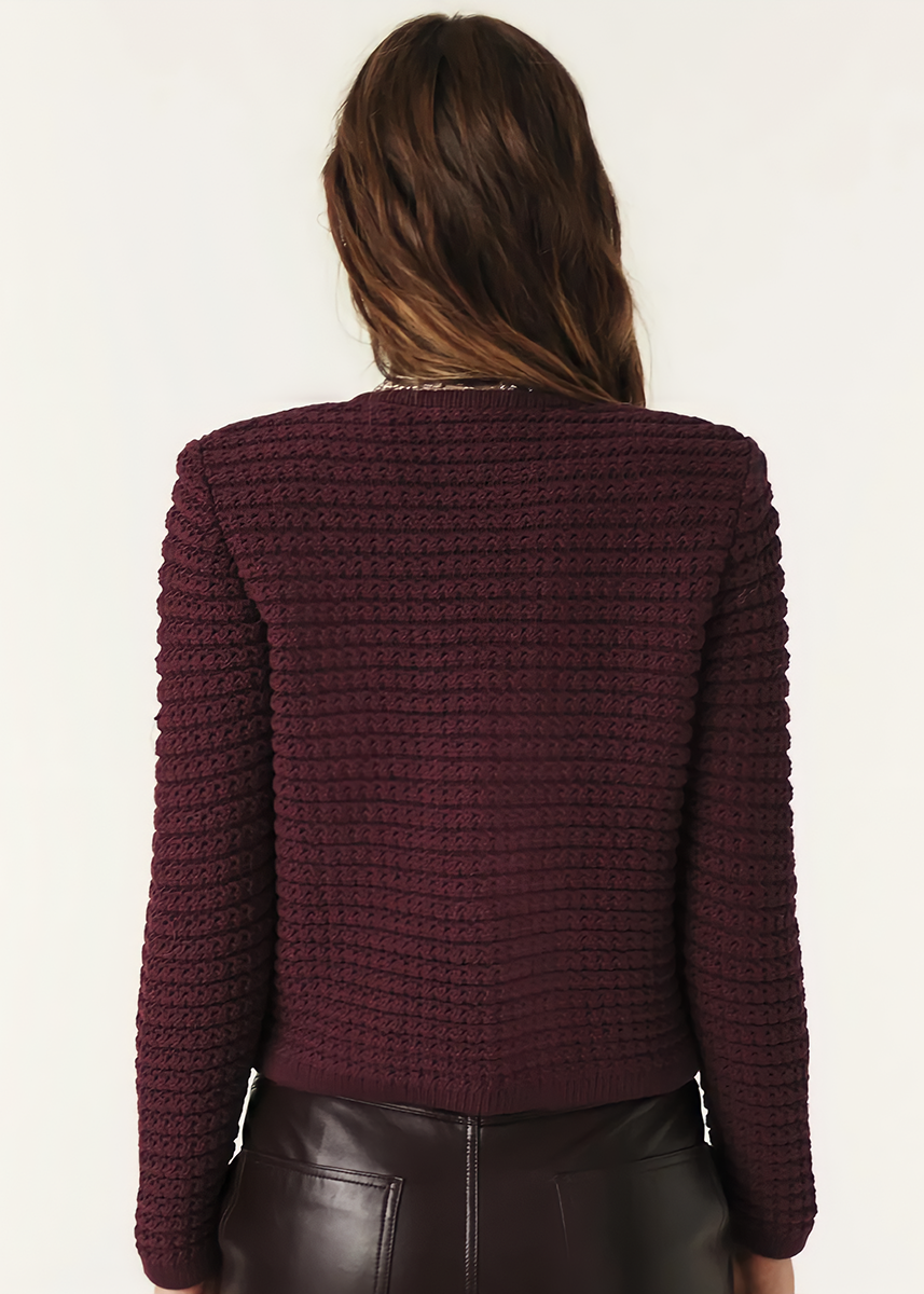 Juni | Strick Cardigan mit Struktur