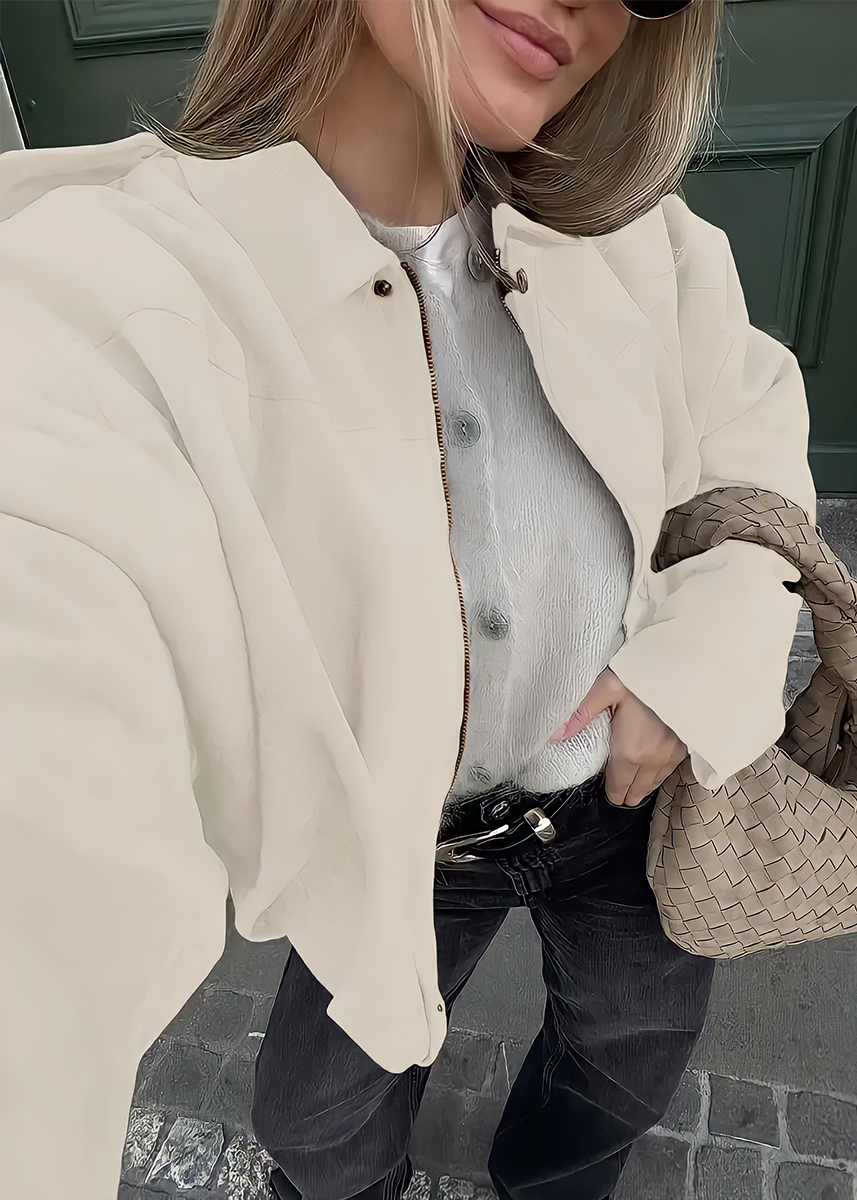 Molinne | Suede Jacke in Oversize Fit