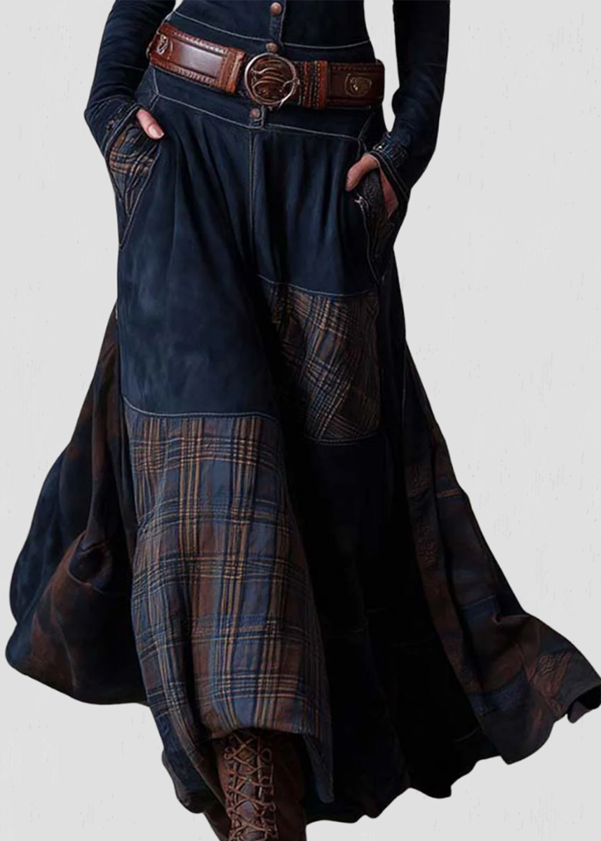 Helena | Bequemes Maxikleid mit Knopfleiste und fließendem Fall