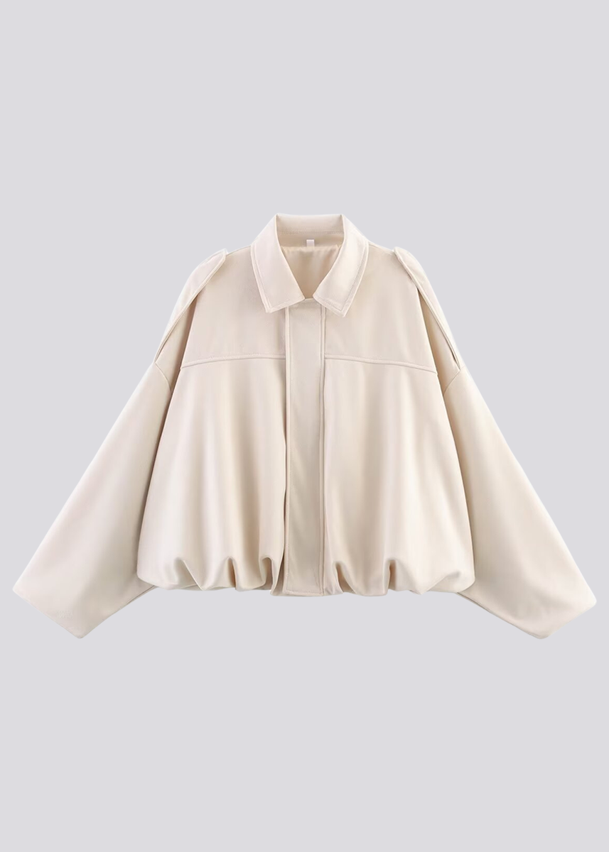 Molinne | Suede Jacke in Oversize Fit