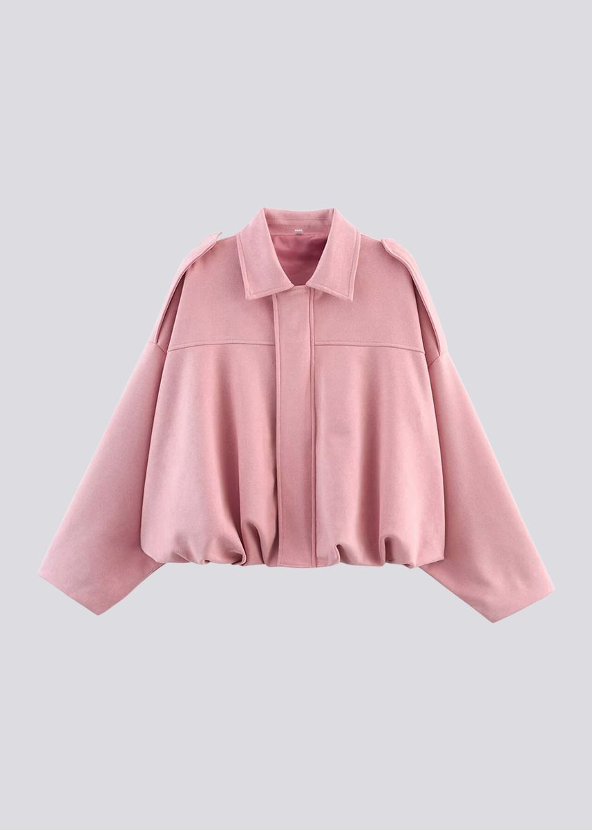 Molinne | Suede Jacke in Oversize Fit