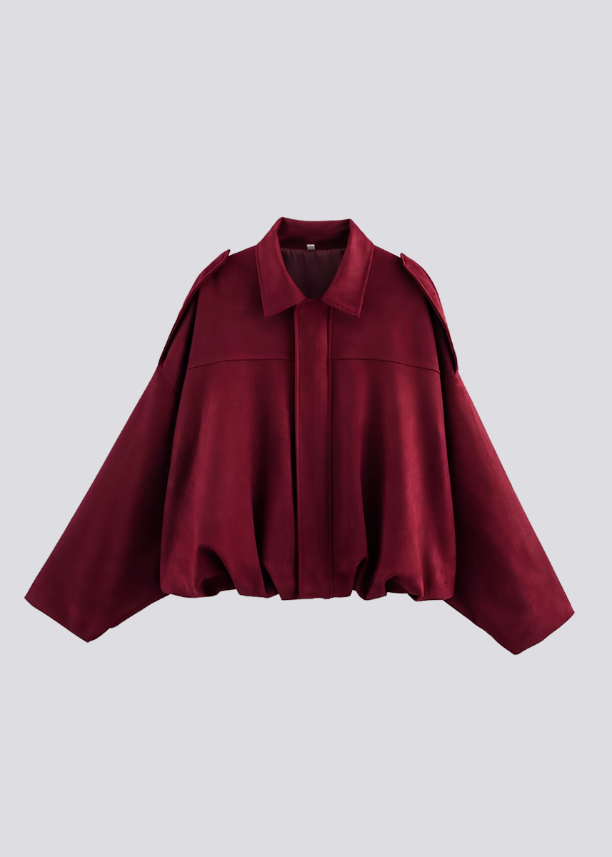 Molinne | Suede Jacke in Oversize Fit